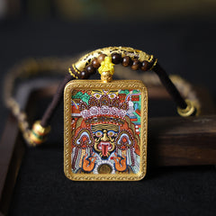 Zaki Ram Thangka Necklace, Daily Series
