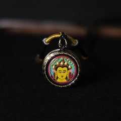 Manjushri Thangka Necklace, Daily Series