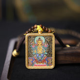 Maitreya Buddha Thangka Necklace, Master Series