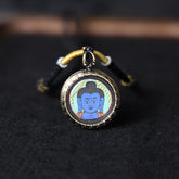 Medicine Buddha Thangka Necklace, Daily Series