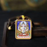 Manjushri Thangka Necklace - Master Series