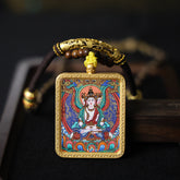 Vairocana Buddha Thangka Necklace, Daily Series