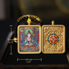 Akashagarbha Bodhisattva Thangka Necklace, Daily Series