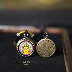 Manjushri Thangka Necklace, Daily Series