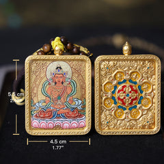 Amitayus Thangka Necklace, Master Series