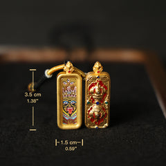 Zhaxi Ram Thangka Necklace, Daily Series