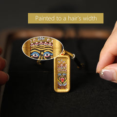 Zhaxi Ram Thangka Necklace, Daily Series