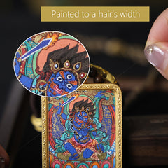 Acalanatha Thangka Necklace, Daily Series