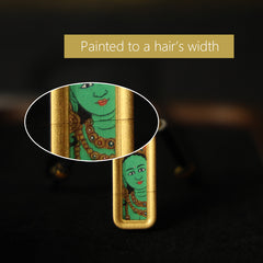 Green Tara Thangka Necklace, Daily Series