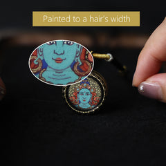 Green Tara Thangka Necklace, Master Series