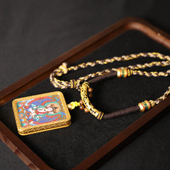 Vairocana Buddha Thangka Necklace, Daily Series