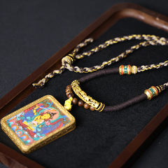 Manjushri Thangka Necklace,Daily Series