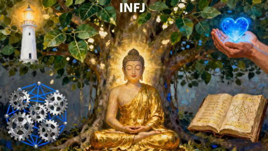 INFJ Personality and Shakyamuni Buddha Wisdom: A Profound Spiritual Fusion