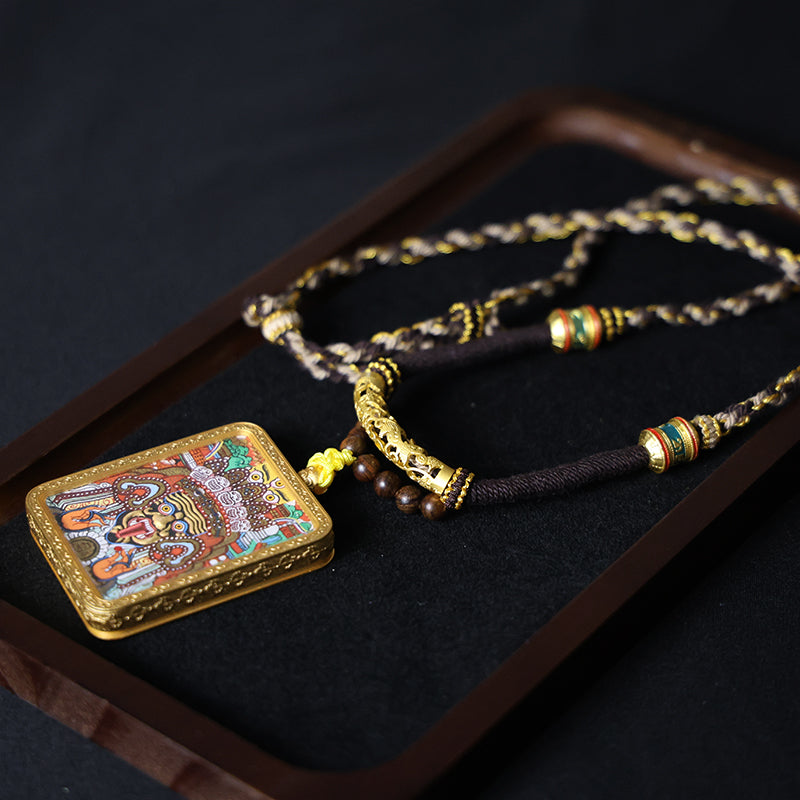 Zaki Ram Thangka Necklace, Daily Series