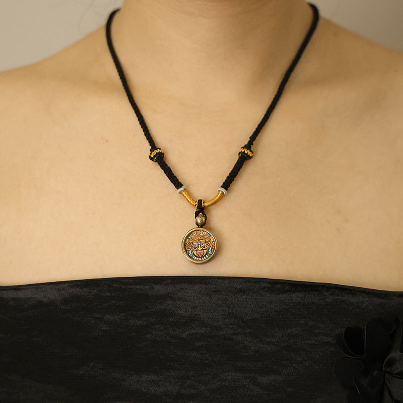 Zhaxi Lhamo Thangka Necklace, Daily Series